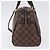 Louis Vuitton Duomo Boston Damier Ebene Marrone - vista 5