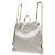 Chanel 22 Chain Quilted Calfskin Medium Bianco - vista 2