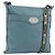 Fendi Vintage Selleria Zip Messenger Leather Medium Blu