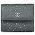 Chanel Camellia Flap Studded Camellia Lambskin Marrone