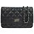 Chanel Reissue 2.55 Wallet on Chain en agneau matelassé Noir