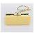 CHANEL Mini Matelassé 20 Bolso de Cadena de Hombro de Piel de Cordero Amarillo CC Auth 197490SV - vista 9