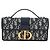 Christian Dior Borsa Dior 30 Montaigne in tela Trotter Dior 2way Blu Navy Oro Auth 196920SAM D'oro - vista 2