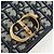 Christian Dior Borsa Dior 30 Montaigne in tela Trotter Dior 2way Blu Navy Oro Auth 196920SAM D'oro - vista 22