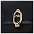 16 Borsa a Spalla CÉLINE Carrozza in Pelle Nera con Finiture Dorate Auth 198641 Nero - vista 17