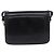 16 Borsa a Spalla CÉLINE Carrozza in Pelle Nera con Finiture Dorate Auth 198641 Nero - vista 2
