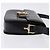 16 Borsa a Spalla CÉLINE Carrozza in Pelle Nera con Finiture Dorate Auth 198641 Nero - vista 3
