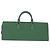 LOUIS VUITTON Bolsa Triangle Epi Verde M52094 LV Auth ep15656A - vista 2