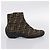 Botines FENDI Zucca Canvas Marrón Negro Auth BA15000A Castaño - vista 15