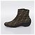 Botines FENDI Zucca Canvas Marrón Negro Auth BA15000A Castaño - vista 5