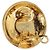 Orecchini CHANEL Mademoiselle Metallo Tono Oro CC Auth 198838 - vista 10
