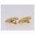 Orecchini CHANEL Mademoiselle Metallo Tono Oro CC Auth 198838 - vista 14