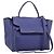 Céline CELINE Borsa Belt Bag Borsa a Mano Pelle 2way Blu Tono Oro Auth 196432