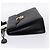 GUCCI Hand Bag Leather 2way Black Gold Tone Auth ep15699V - view 4
