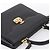 GUCCI Hand Bag Leather 2way Black Gold Tone Auth ep15699V - view 6