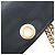 Céline Borsa a tracolla con catena CELINE in pelle nera e oro Auth BA14803V Nero - vista 19
