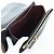 Céline Borsa a tracolla con catena CELINE in pelle nera e oro Auth BA14803V Nero - vista 21