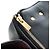 Céline Borsa a tracolla con catena CELINE in pelle nera e oro Auth BA14803V Nero - vista 25