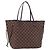 Borsa LOUIS VUITTON Damier Ebene Neverfull MM N51105 LV Auth 195924V