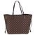Borsa LOUIS VUITTON Damier Ebene Neverfull MM N51105 LV Auth 195924V - vista 2