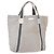 Borsa Tote GUCCI GG Canvas Sherry Line Silver 189669 Auth 196326 Argento