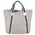 Borsa Tote GUCCI GG Canvas Sherry Line Silver 189669 Auth 196326 Argento - vista 3