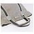 Borsa Tote GUCCI GG Canvas Sherry Line Silver 189669 Auth 196326 Argento - vista 6