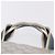 Borsa Tote GUCCI GG Canvas Sherry Line Silver 189669 Auth 196326 Argento - vista 8