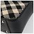 Borsa a mano BURBERRY Nova Check in lana nera argento Auth 198286A Nero - vista 14