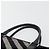Borsa a mano BURBERRY Nova Check in lana nera argento Auth 198286A Nero - vista 8
