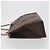 Céline Borsa Tote CELINE Macadam PVC Pelle Marrone Tono Oro Auth BA14994A - vista 4