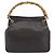 Borsa a mano GUCCI Bamboo in pelle marrone tono oro 000 3444 0575 Auth BA14834 - vista 2