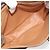 Céline Borsa a tracolla CELINE Macadam Canvas PVC Leather Brown Gold Auth 198697 Marrone D'oro - vista 11