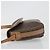 Céline Borsa a tracolla CELINE Macadam Canvas PVC Leather Brown Gold Auth 198697 Marrone D'oro - vista 4