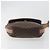Céline Borsa a tracolla CELINE Macadam Canvas PVC Leather Brown Gold Auth 198697 Marrone D'oro - vista 5