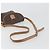 Céline Borsa a tracolla CELINE Macadam Canvas PVC Leather Brown Gold Auth 198697 Marrone D'oro - vista 7