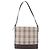 Borsa a tracolla BURBERRY Nova Check Canvas Beige Silver Auth BA14773 Argento - vista 13