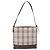 Borsa a tracolla BURBERRY Nova Check Canvas Beige Silver Auth BA14773 Argento - vista 3