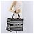 Christian Dior Book Tote Medium Bag Versetztes Muster Canvas Black Auth BA15076M Schwarz Weiß - Ansicht 21
