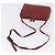 Borsa a tracolla BOTTEGA VENETA INTRECCIATO in pelle rossa e argento Auth 198341 Rosso - vista 7