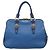 Borsa a mano Miu Miu in pelle 2way blu tono oro Auth 198672A - vista 13