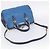 Borsa a mano Miu Miu in pelle 2way blu tono oro Auth 198672A - vista 8