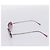 CHANEL CC Randlose Sonnenbrille Metall Lila Silber CC Auth am12336M - Ansicht 5