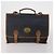 Borsa Burberrys Nova Check Blue Label Canvas Pelle 2way 3 Set Nero Auth bs36794 Beige Blu navy - vista 2
