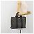 Hermès Borsa HERMES Fourre Tout PM Canvas Grigio Argento Auth 196919A Marrone - vista 20