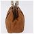 Borsa a mano Miu Miu in pelle marrone argento Auth 198523A - vista 4