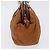 Borsa a mano Miu Miu in pelle marrone argento Auth 198523A - vista 5