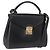 Borsa Salvatore Ferragamo in pelle 2way nera tono oro Auth 198519 Nero