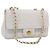 BALLY Borsa a tracolla con catena in pelle bianca tono oro Auth 196398 Bianco