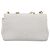 BALLY Borsa a tracolla con catena in pelle bianca tono oro Auth 196398 Bianco - vista 2